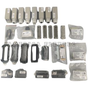 Kit com Tomadas Industriais e Componentes - 24 Pinos