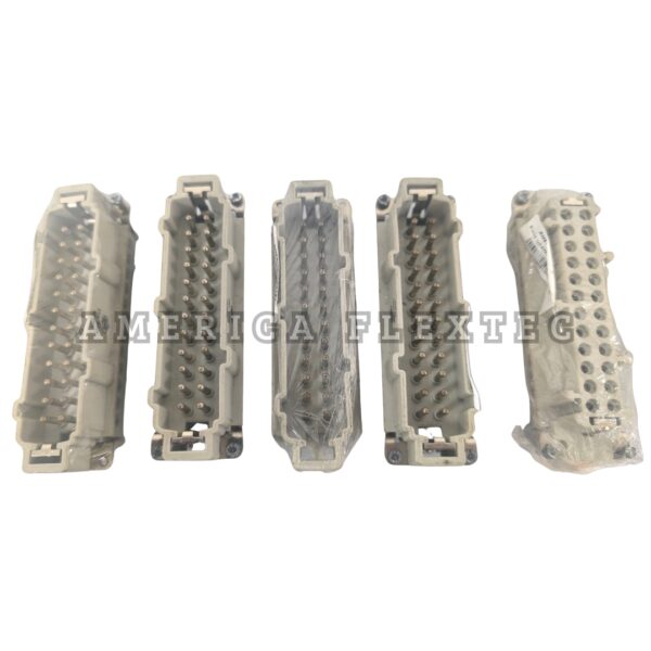 Kit com Tomadas Industriais e Componentes - 24 Pinos