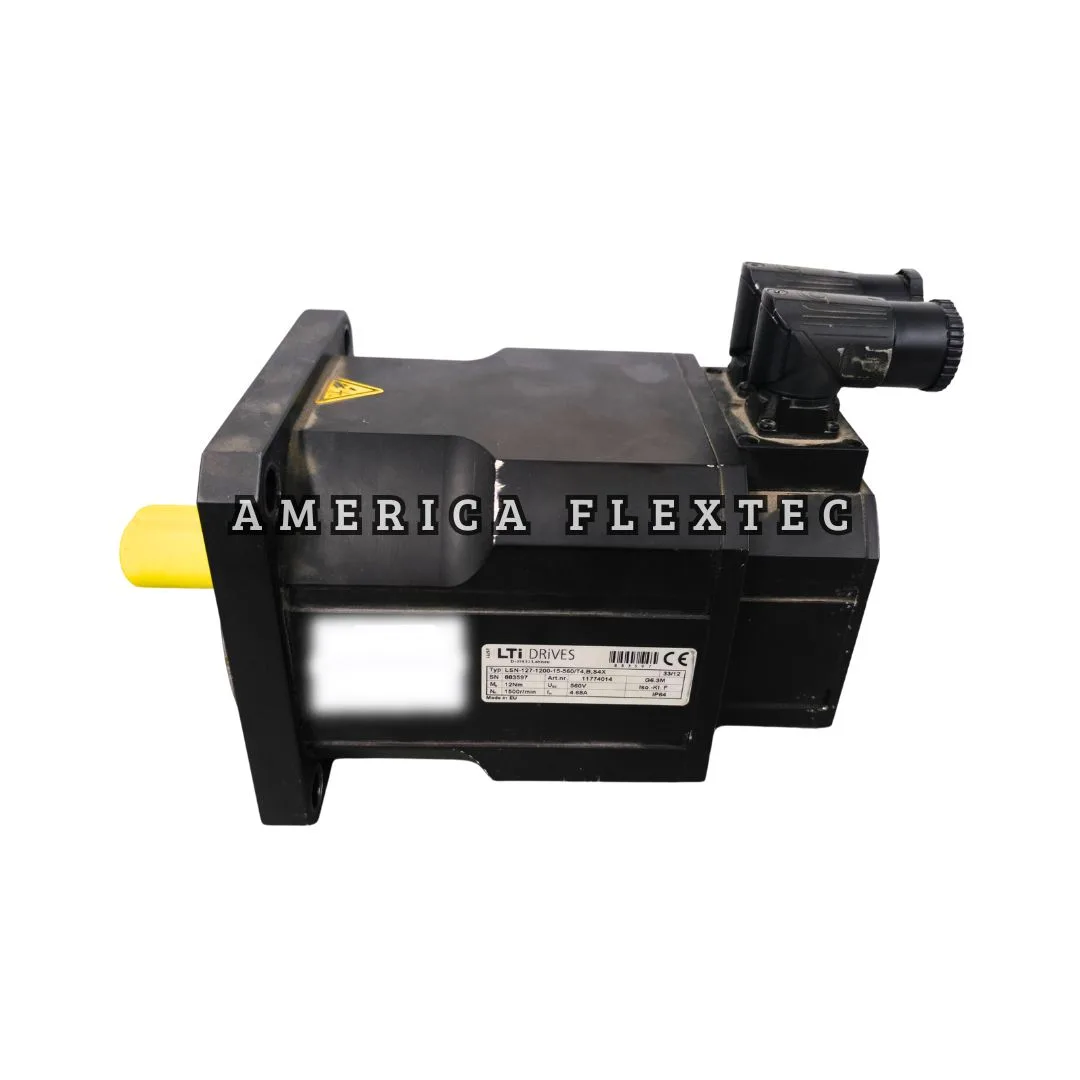 Reparo de Servo Motor LTI Lust realizado por especialistas em automação industrial