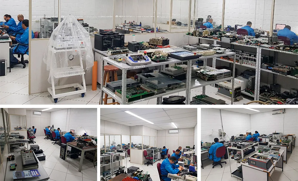 Laboratório da América Flextec para Reparo de IHM e manutenção de IHMs industriais