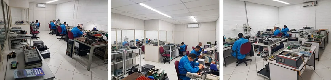 Laboratório técnico da America Flextec