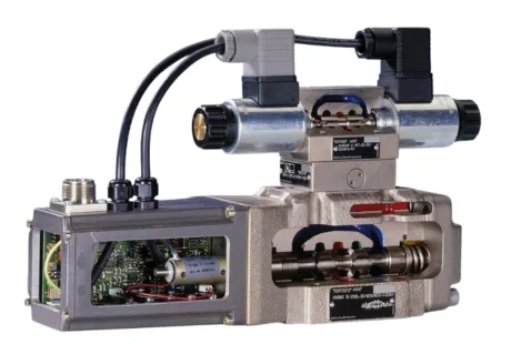 Válvula hidráulica proporcional ilustrada 2