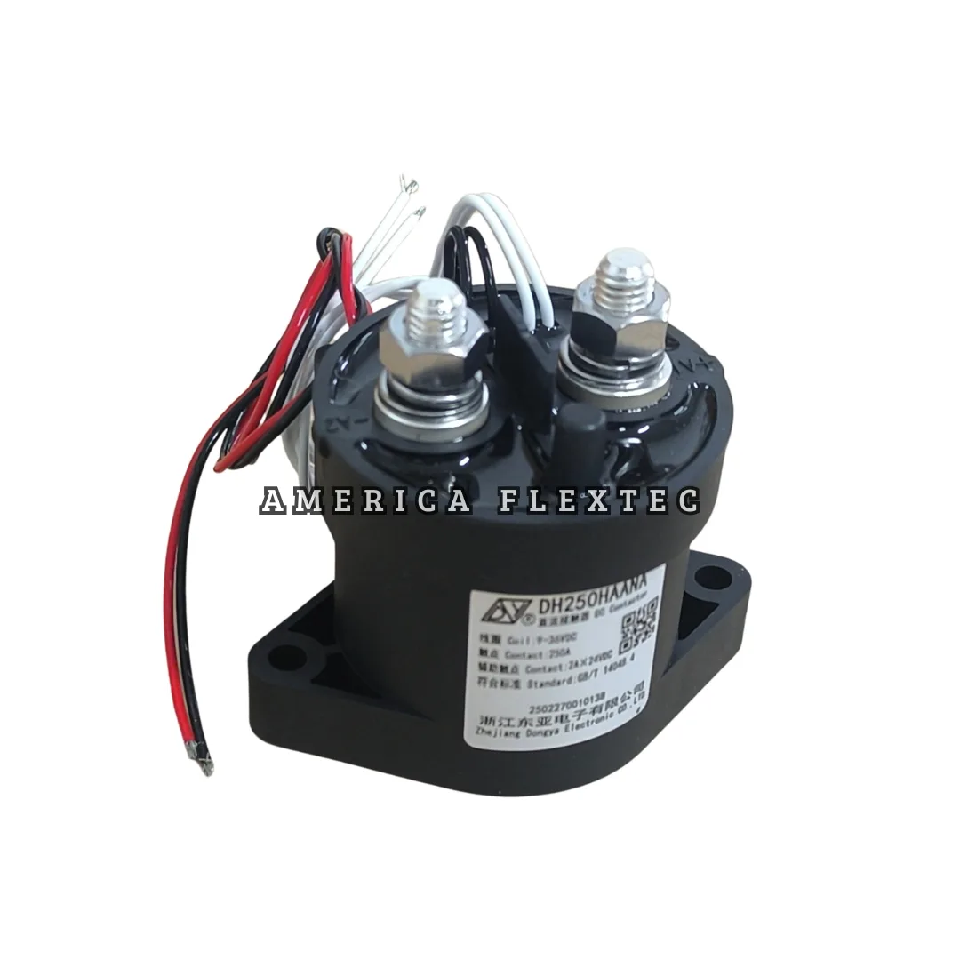 Contator DC DH250 HANNA – 250A – Bobina 24VDC