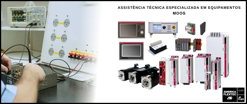 Assistência Técnica Especializada em Equipamentos MOOG