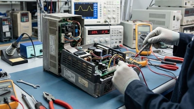 Identificação de Falhas e Reparo de Servo Drives e Inversores de Frequênci