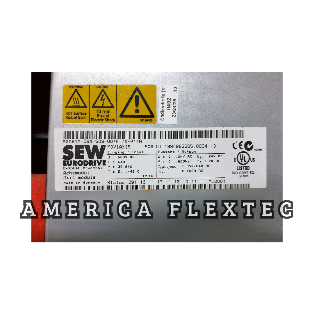 Servo Drive SEW Eurodrive - MXA81A-064-503-00_F (4)